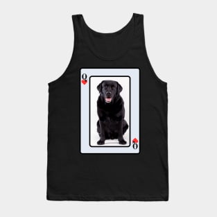 Black Labrador Tank Top